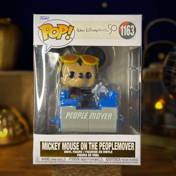 Funko Pop! - Mickey Mouse on the PeopleMover - #1163 / Walt Disney World 50th An - Picture 1 of 6